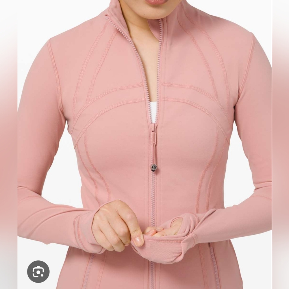 Lululemon Define Jacket Pink Pastel